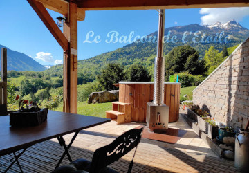 Chambre d'hôtes annecy-bauges-aravis-beaufortain-faverges, vue sur les montagnes et La Sambuy