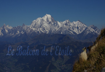 Chambre d'hôtes annecy-bauges-aravis-beaufortain-faverges, randonnée, trekking, La Belle Etoile, La Sambuy, L'Arcalod, L'Arclosan, Le Charvin, La Dent de Cons, le Mont-Blanc